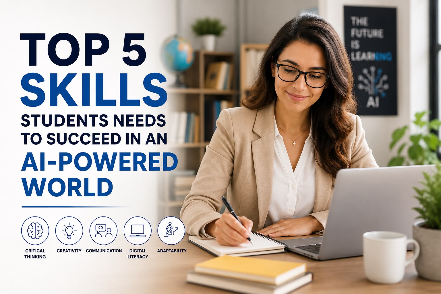 Top 5 Skills Students Need to Succeed in an AI-Powered World